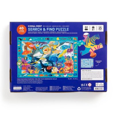Mudpuppy Puzzle Coral Reef 64 pieces
