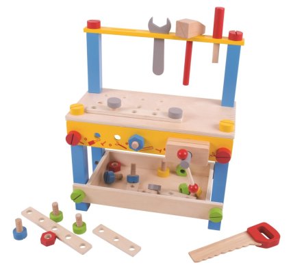 Bigjigs Toys Meine erste Werkbank