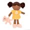 Doudou Jolijou Punčka Miss Vanilla 21 cm