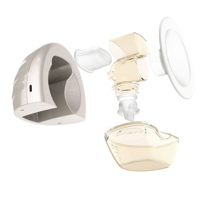 NENO Milchpumpe Duo elektrisch, freihändig, Perla Twin