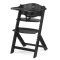 KINDERKRAFT Hochstuhl Enock Black