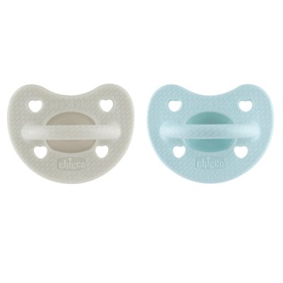 CHICCO Schnuller Physio Luxe grün/grau 6-16m, 2 Stk