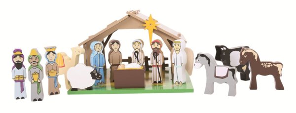 Bigjigs Toys Szopka dla najmłodszych