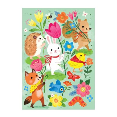 Puzzle Mudpuppy con auguri di Pasqua