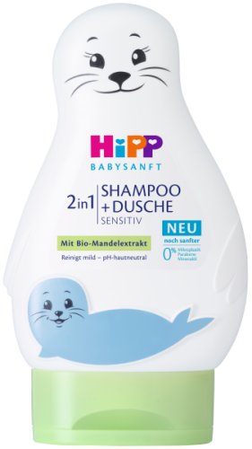 HiPP Babysanft Shampooing "Cheveux & Corps" (Lachtan)