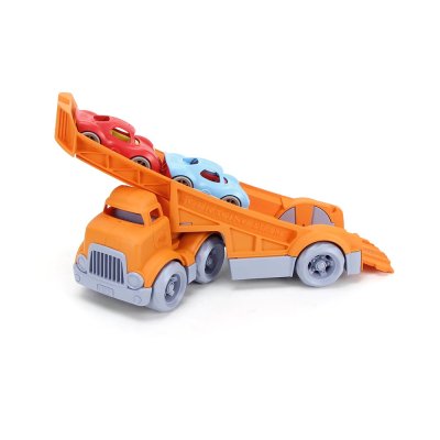 Green Toys Camião com 2 carros de corrida