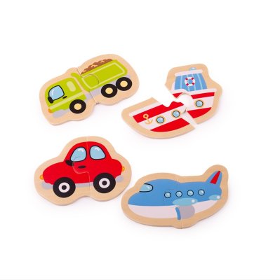 Bigjigs Toys Easy puzzle Środki transportu