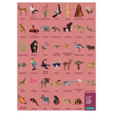 Puzzle Mudpuppy montar e procurar Safari 64 peças