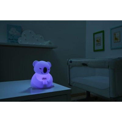 CHICCO Nachtlicht wiederaufladbar, tragbar Sweet Lights – Koala