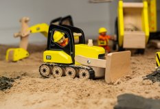 Tidlo Holzbagger mit Schaufel