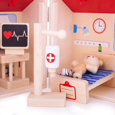Bigjigs Toys Niedźwiedzi szpital