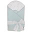 EKO Cotton wrap with print and coconut inner Mint