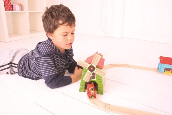Bigjigs Rail Wiatrak
