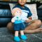 Bigjigs Toys Păpușă de cârpă Robin 30 cm