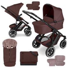 ABC DESIGN Wózek wielofunkcyjny Salsa 5 Air - Zestaw umbra