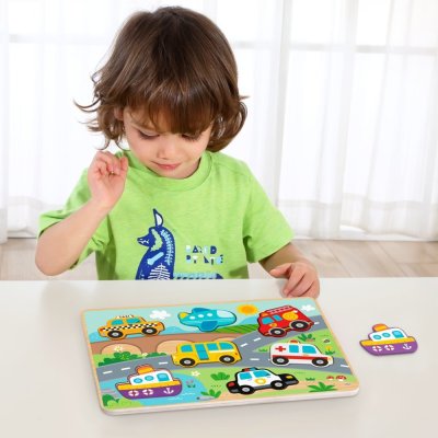 2Kids Toys Einlegepuzzle Transport