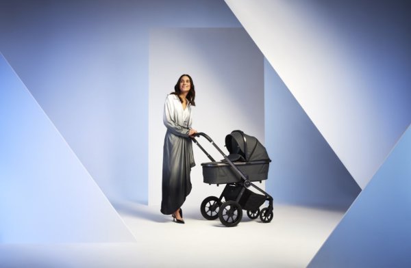 MUUVO SET Barnvagn 4i1 Quick SE 2 Diamond graphite set + CBX By CYBEX Aton B2 i-Size + bas