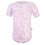 Body cienkie T-shirt PRINT KR Outlast® - różowe baby kwiatki