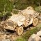 RoboTime 3D Drewniane puzzle model Wojskowy Jeep