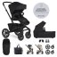 Carucior EASYWALKER combinat Jimmey Pepper Black XXL AIR + RWS