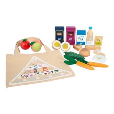 small foot Conjunto de comida vegetariana Fresh