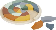 small foot Kolorowe puzzle Safari