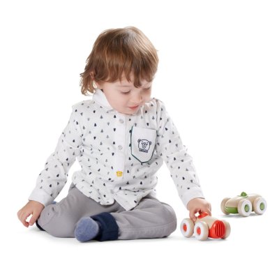 CHICCO Carro brinquedo Vintage Eco+ vermelho 12m+
