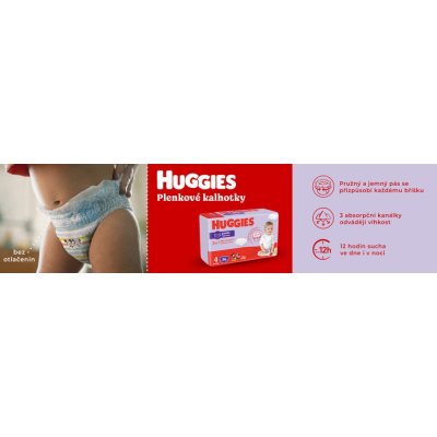 HUGGIES® Pants Einwegwindelhöschen 4 (9-14 kg) 144 Stück - MONATLICHER VORRAT