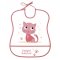 CANPOL BABIES Bavoir en plastique souple Animaux Mignons chat