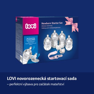 Zestaw startowy dla noworodka LOVI Chłopiec na baby shower