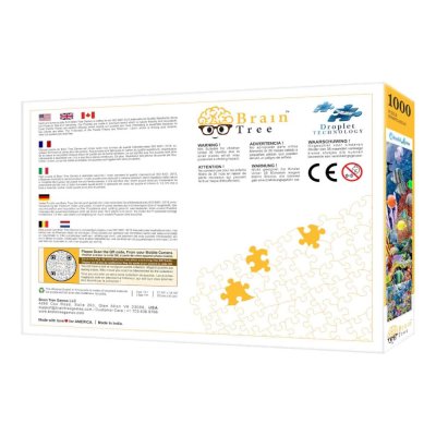 Brain Tree Puzzle Buntes Meer 1000 Teile