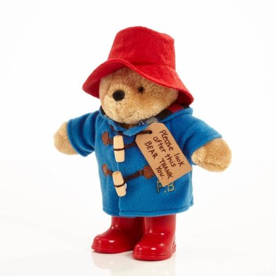 Rainbow Pluche Paddington met laarzen