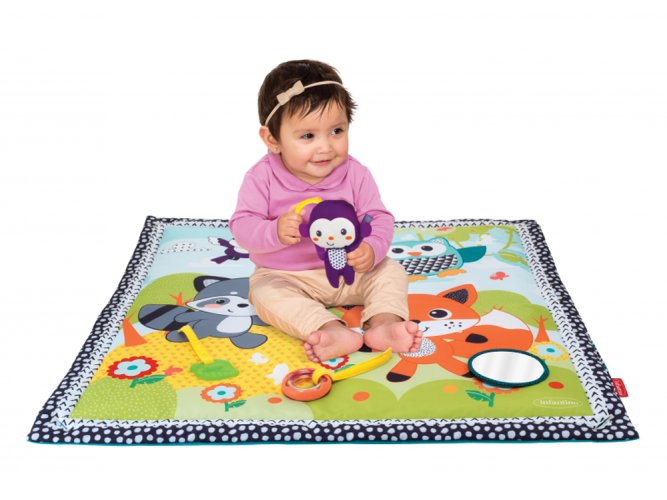 INFANTINO Playing blanket with trapeze Safari