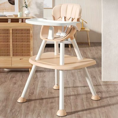 Sedia da pranzo per bambini 2 in 1 Grow - Albicocca
