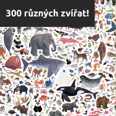 Puzzle Chronicle Books Witaj zwierzęta świata 500 elementów