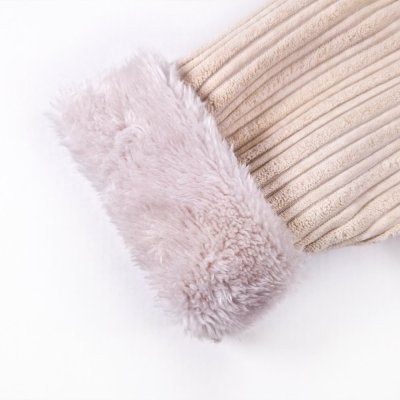Lammfelljacke - Beige