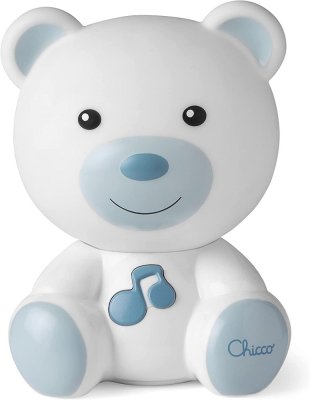 CHICCO Luz nocturna musical Osito azul 0m+