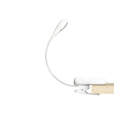 REER Weiße LED-Nachtlampe mit Clip