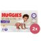 2x Spodnie do pieluszek jednorazowych HUGGIES® 4 spodnie Extra Care (9-14 kg) 38 szt.