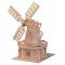 Woodcraft Dřevěné 3D puzzle Větrný mlýn