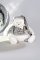 Doudou Gift Set Plush Polar Bear with Ring 30 cm Grey