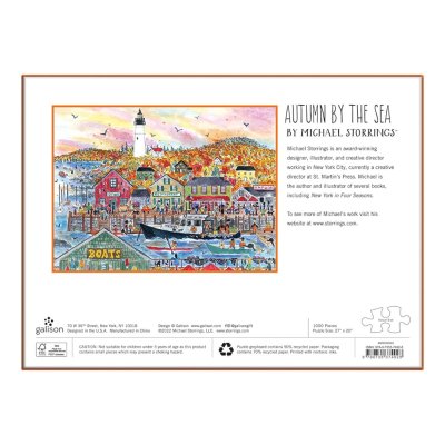 Puzzle Galison Jesień nad morzem 1000 elementów