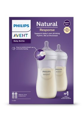 Philips AVENT Natural Response Flasche 330 ml, 3m+, 2 Stk