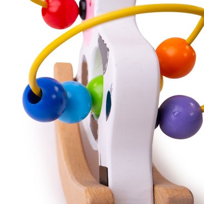 Bigjigs Baby Motorik Labyrinth Schaukel Kuh
