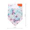 BABYONO Śliniak bawełniany Floral 2szt, 0m+