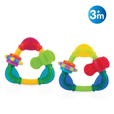 NUBY Triangular rattle 3m+