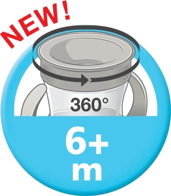Kubek NUK Mini Magic Cup 160 ml zielony