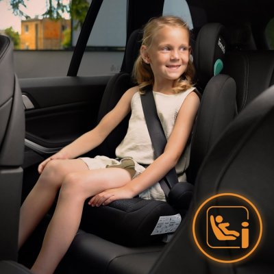 LIONELO Seggiolino Auto Hugo i-Size (100-150 cm) Pink Baby