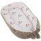EKO Babynest bomull sammet Fox 90x60cm