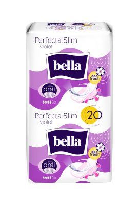 BELLA Perfecta виолетово дуо 20 бр (10+10)